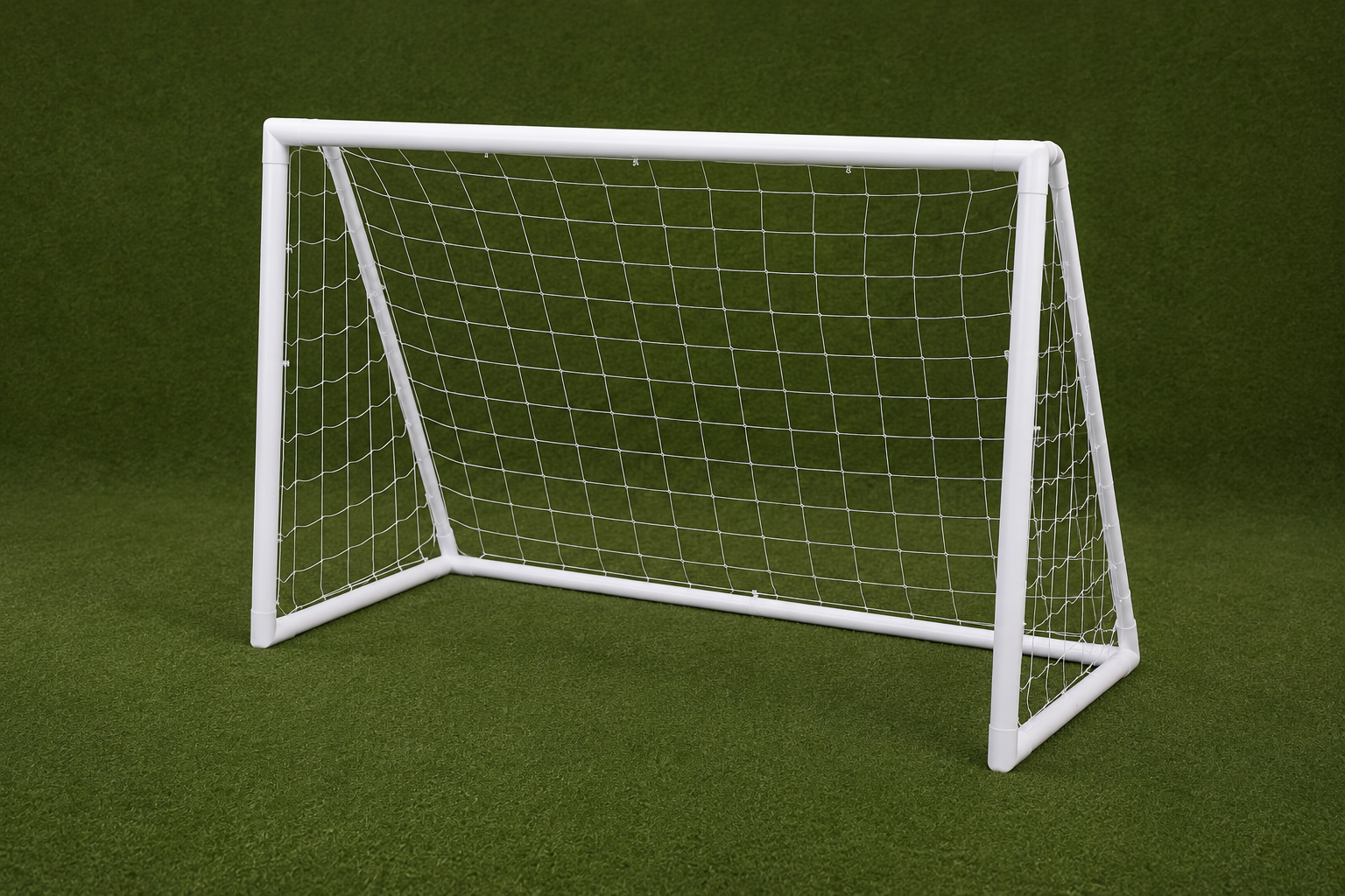 6 x 4 Feet Soccer Goal with Strong UPVC Frame