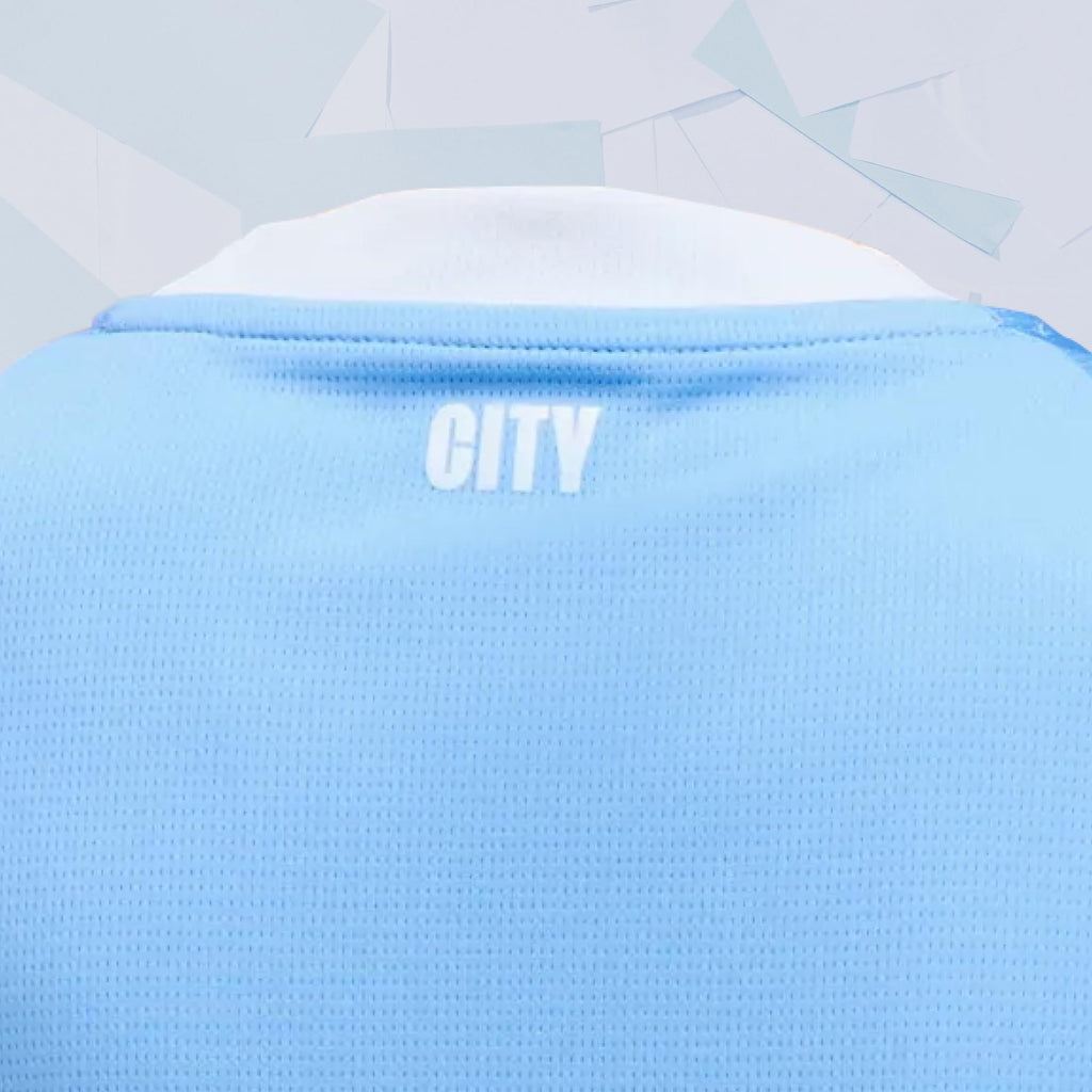 PUMA Men's Manchester City 2026/27 Home Jersey - Blue | Official replica soccer jersey;short sleeves; regular fit; dryCELL moisture-wicking; breathable fabric