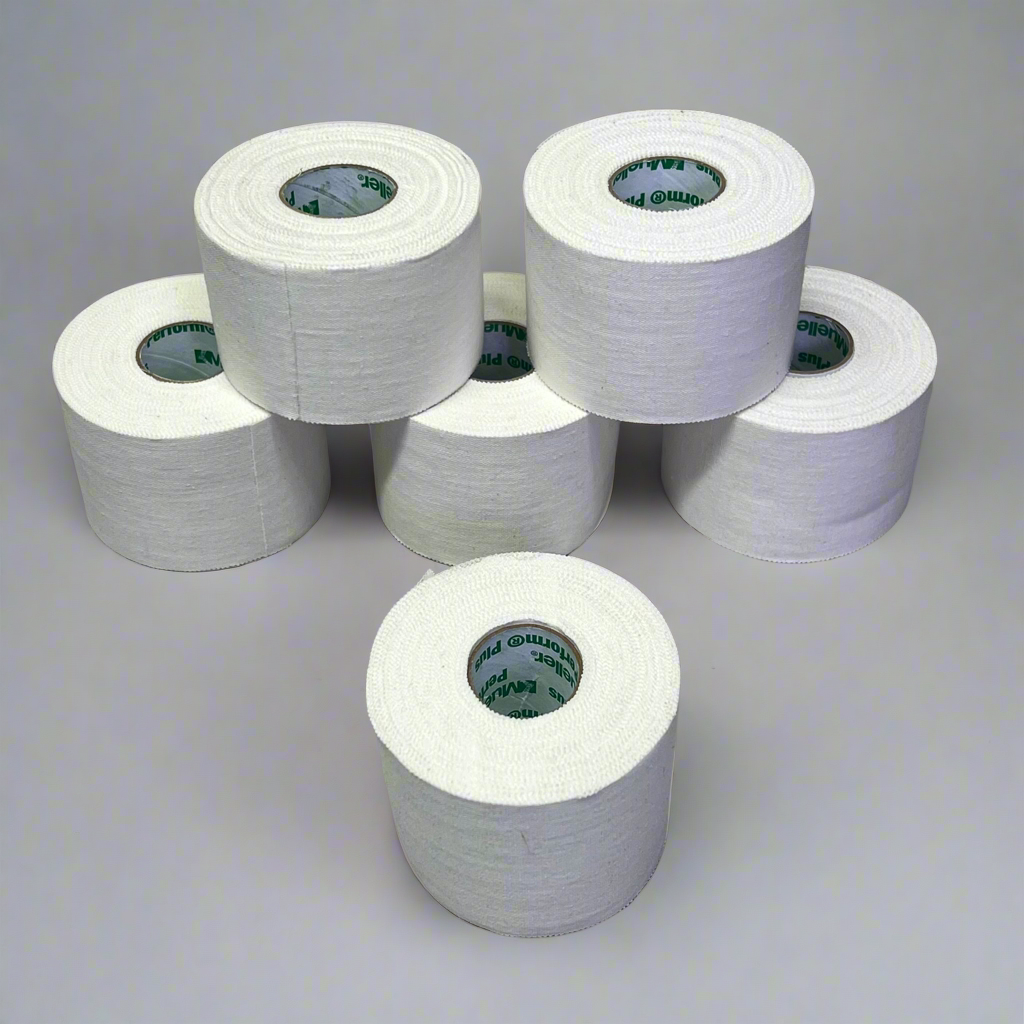 MUELLER SPORTS MEDICINE (6 PACK) Perform Plus 2.0in Athletic Tape 2"X 15 Yd