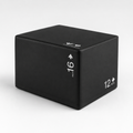 3 In 1 Foam Plyometric Box with 3 Heights and Easy-to-Clean PU Cover