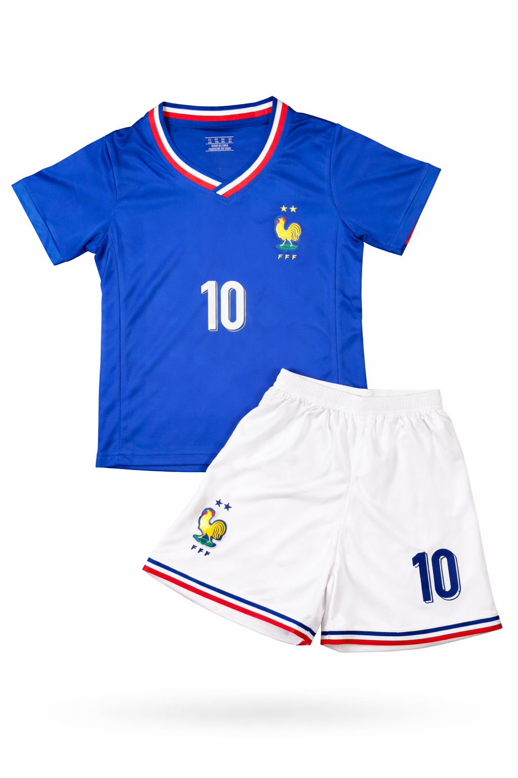 Kylian Mbappe Kids France Soccer Jersey Set Football Youth & Toddler Sizes