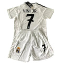 Vini Jr Kids Soccer Jersey Real Madrid Youth and Toddler Sizes